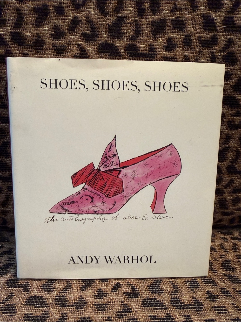 'Shoes, Shoes, Shoes' Pink Women's Pump Print